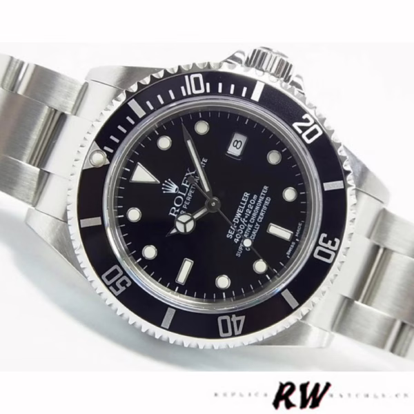 Rolex Sea-Dweller Deepsea 16600 Stainless Steel D-Blue Black Dial 40MM Mens Replica Watch - 图片 2