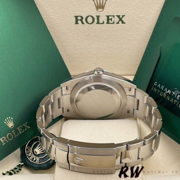 Rolex Datejust 126334 0015 Fluted Bezel Blue Diamond Dial 41MM Mens Replica Watch - 图片 16