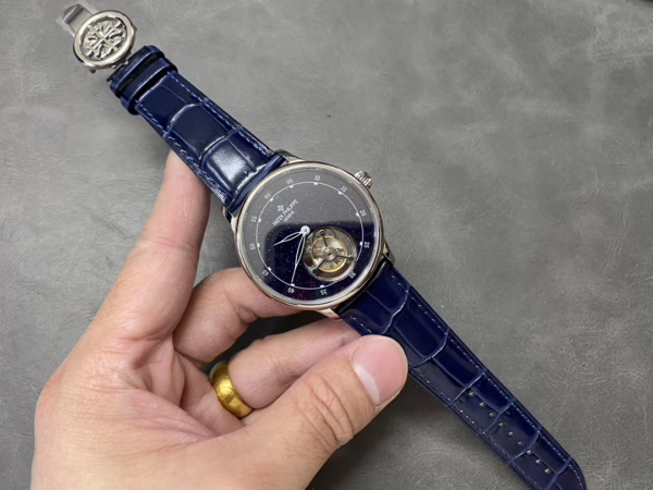 Patek Philippe Grand Complications Sky Moon Tourbillon White Gold 6102P 001 Watch 41MM - 图片 8