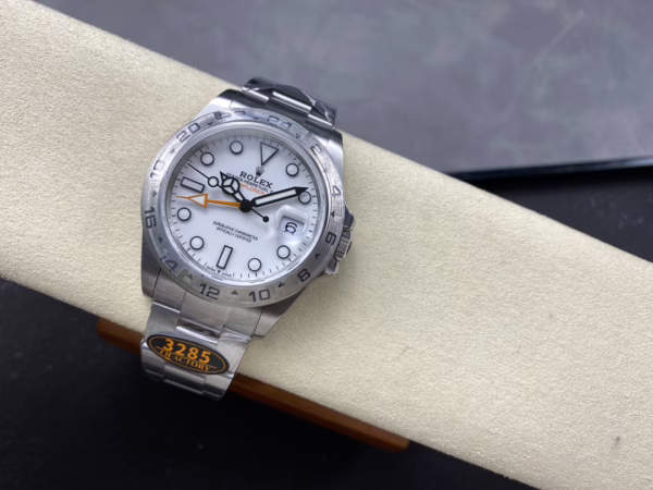 Rolex Explorer II m226570 0001 Stainless Steel White Dial 42MM Mens Replica Watch - 图片 8