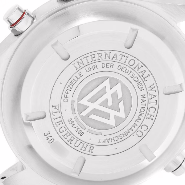 IWC Rattrapante Chronograph Panda Dial Limited Edition German National Team Steel Mens Watch IW371803 - 图片 7