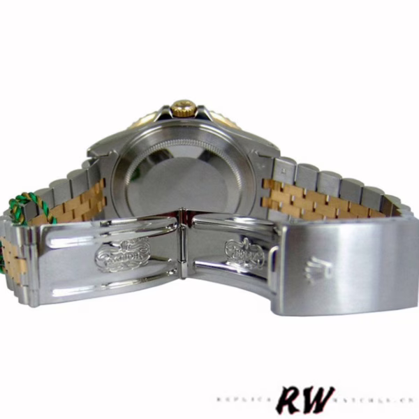 Rolex GMT-Master II 16713LN Oystersteel Yellow Gold Black Dial 40MM Mens Replica Watch - 图片 6