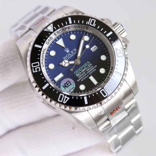 Rolex Sea-Dweller Deepsea 136660 0005 Stainless Steel Black Blue Dial 44MM Mens Replica Watch - 图片 15