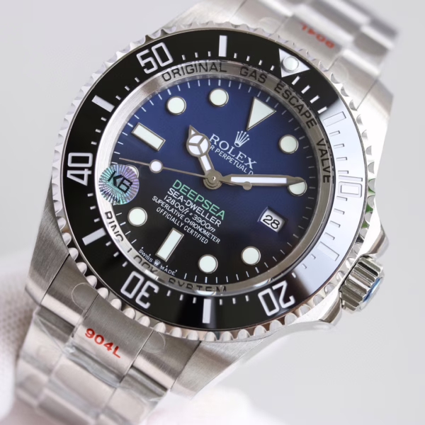 Rolex Sea-Dweller Deepsea 136660 0005 Stainless Steel Black Blue Dial 44MM Mens Replica Watch - 图片 14