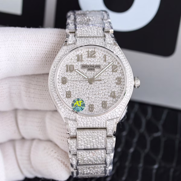 Patek Philippe Twenty~4 Automatic Haute Joaillerie Rose Gold 7300 1450R 001 - 图片 22