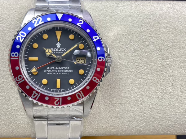 Rolex GMT-Master II 16710 Black Dial Blue Red Pepsi Bezel 40MM Mens Replica Watch - 图片 8