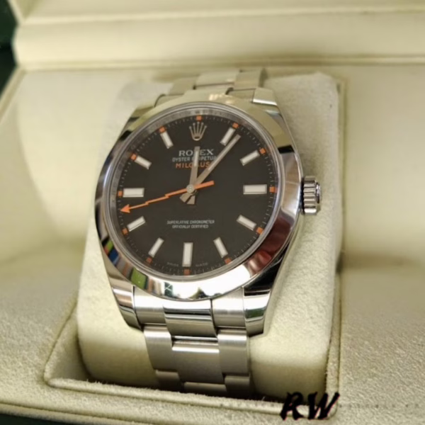 Rolex Milgauss 116400 Stainless Steel Black Dial 40mm Mens Replica Watch - 图片 2