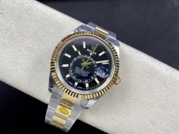 Rolex Sky Dweller 42 Yellow Rolesor Black Dial Oyster M336933 0003 Men's Watch - 图片 7