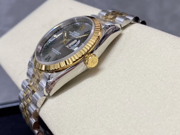 Rolex Datejust Two-Tone Steel Yellow Gold Fluted Bezel m126233 0035 36mm Unisex Replica Watch - 图片 16