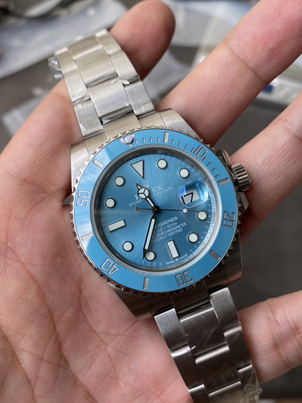 Rolex Submariner Date 41 Turquoise Blaken Goldsmith & Complications - 图片 2