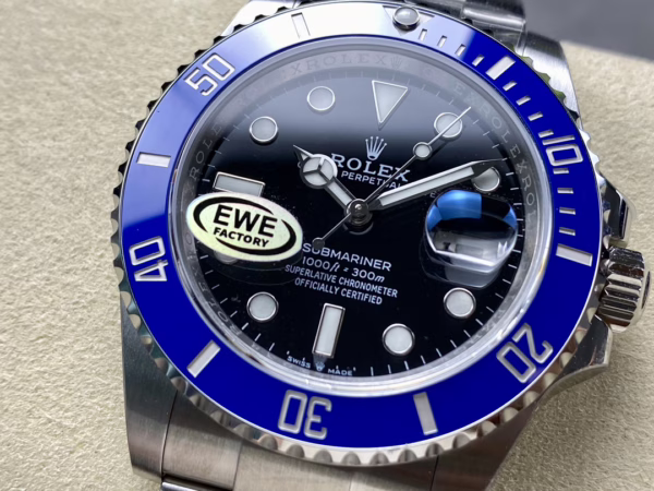 Rolex Submariner 126619LB 0003 Blue Ceramic Bezel Black Dial 41mm Mens Replica Watch - 图片 5
