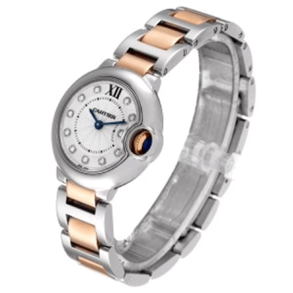 CARTIER BALLON BLEU Rose Gold Mix Diamond Dial 36mm - 图片 5