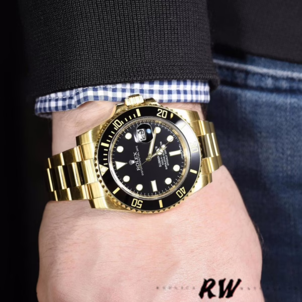 Rolex Submariner Date 116618LN Black Dial 40mm Mens Replica Watch - 图片 13