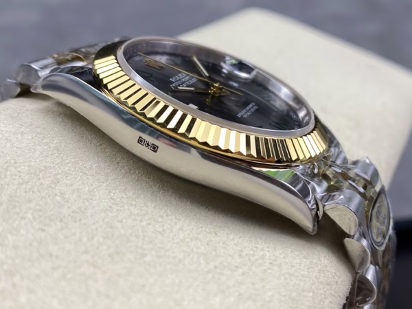 Rolex Datejust Two-Tone Steel Yellow Gold Fluted Bezel m126233 0035 36mm Unisex Replica Watch - 图片 6