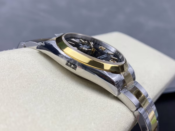 Rolex Explorer 36 Black Dial Yellow Gold M124273 0001 Women's Watch - 图片 7