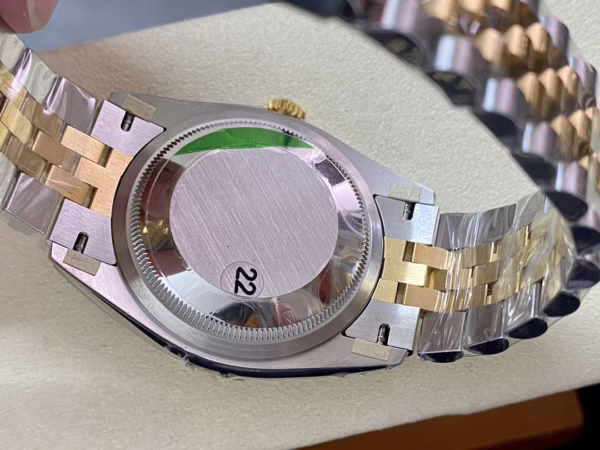 Rolex Datejust Two-Tone Steel Yellow Gold Fluted Bezel m126233 0035 36mm Unisex Replica Watch - 图片 17