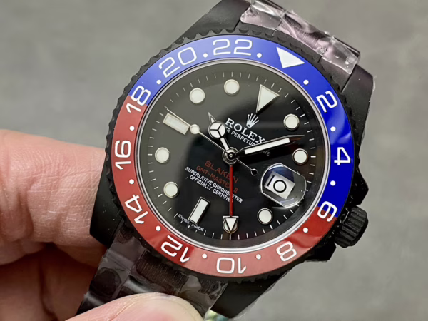 Rolex GMT Master II 40mm Pepsi 126710blro 0002 Black Dial - 图片 5