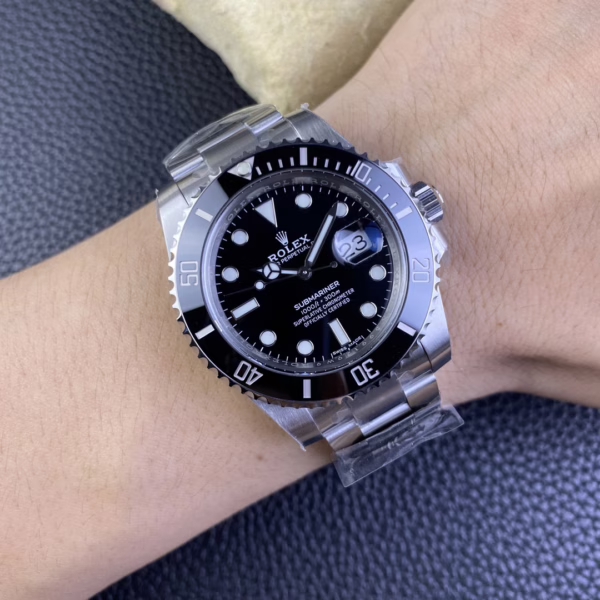 Rolex Submariner Date 116610LN Stainless Steel Oyster 41MM Black Dial Mens Replica Watch - 图片 4