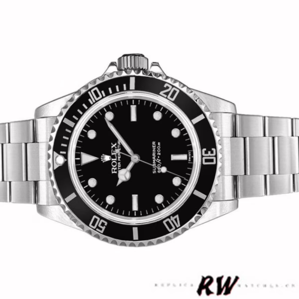 Rolex Submariner 5513 Black Dial Stainless Steel 40mm Mens Replica Watch - 图片 4