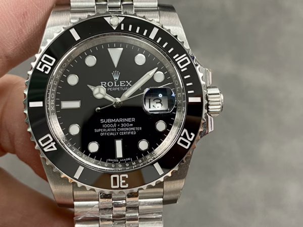 Rolex Submariner 41 Black Dial Fluted Bezel Jubilee 126610LN Men's Watch - 图片 10