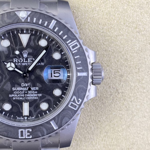 Custom Rolex Submariner Carbon Fiber - 图片 2