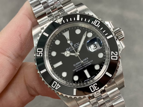 Rolex Submariner 41 Black Dial Fluted Bezel Jubilee 126610LN Men's Watch - 图片 9