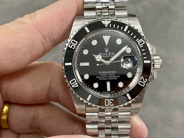 Rolex Submariner 41 Black Dial Fluted Bezel Jubilee 126610LN Men's Watch - 图片 2