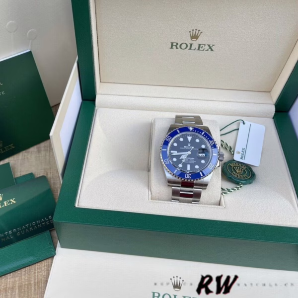 Rolex Submariner 126610 Blue Bezel Black Dial 41mm Mens Replica Watch - 图片 2