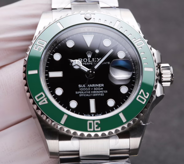Replica Rolex Submariner 126610LV Green Bezel Black Dial 41mm Mens Watch - 图片 9