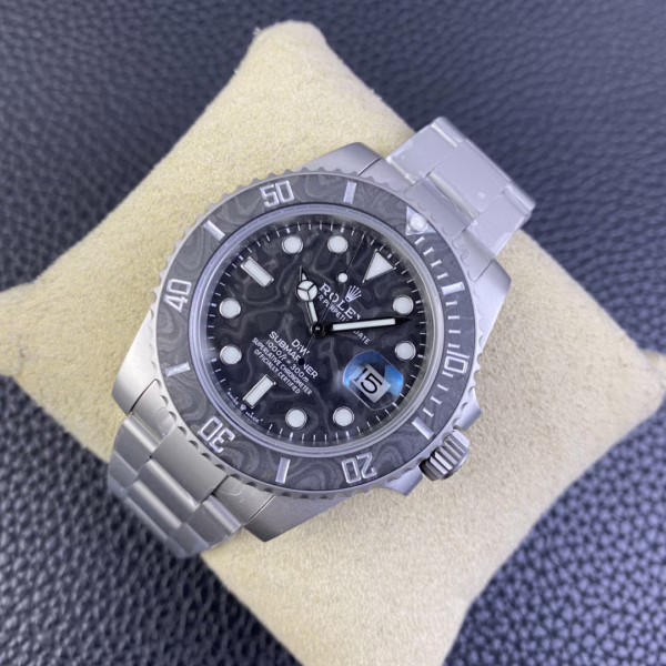 Custom Rolex Submariner Carbon Fiber - 图片 8
